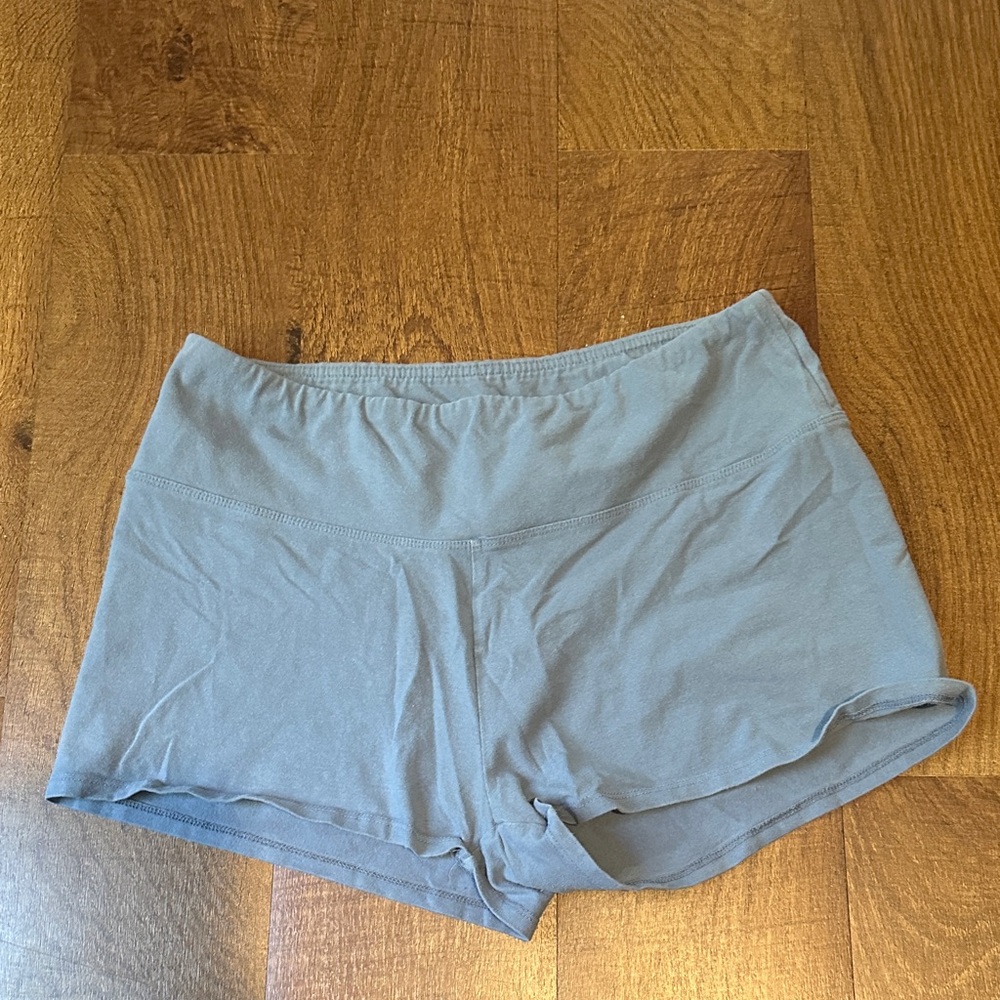 Gray athletic shorts